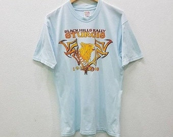 Vintage 1989 Sturgis Motorcycle Rally T-shirt Size L - Etsy