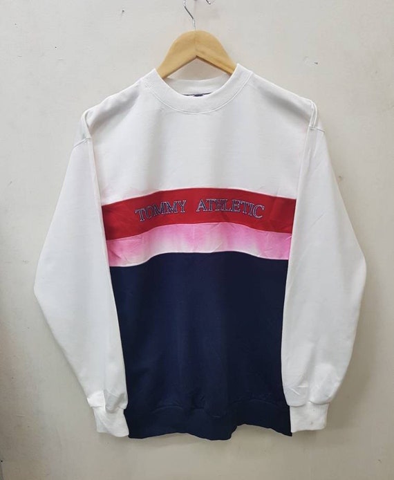 Rare!! Vintage Tommy Athletic Big Logo Sweatshirts