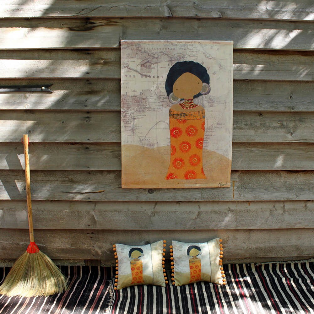 Toile Murale Enfants P'tite Mama