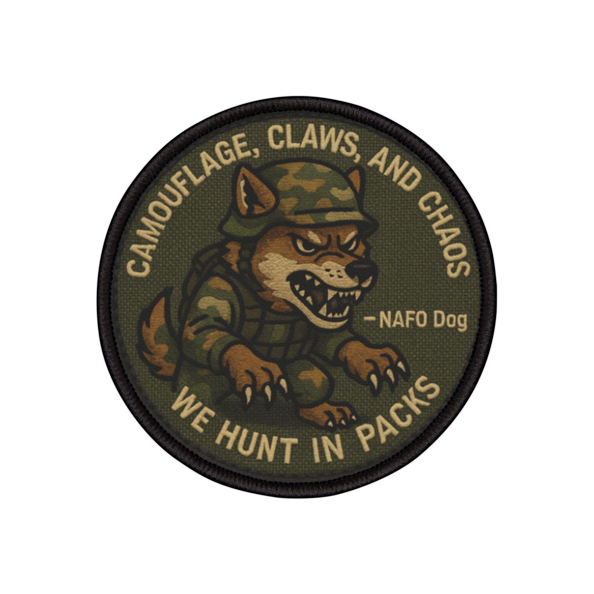 General Mad Dog Mattis Morale Patch – Tactical Military Army Badge, Hook & Loop, USA Made
