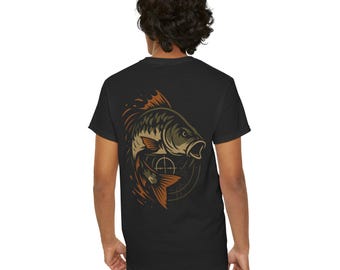 Fishing Adventure Tee: Unisex Heavy Cotton Angler Shirt