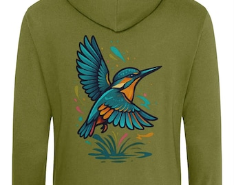 Neon Kingfisher Hoodie