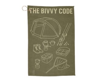 The Bivvy Code Fishing Towel: Camo Outdoor Sports Gear