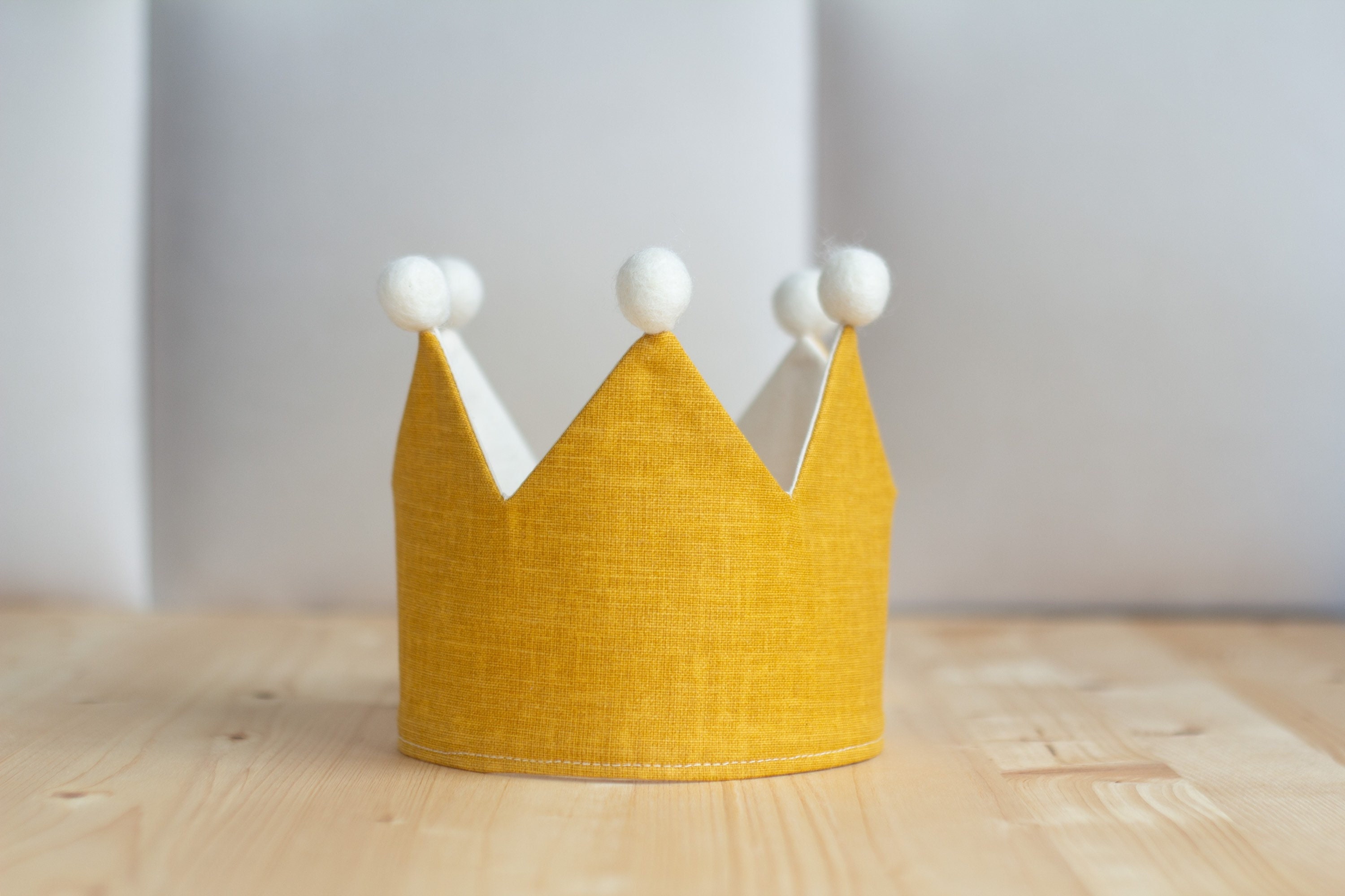 Couronne D'anniversaire Bébé Réversible - Chiffres 0-9, Ajustable, Idéale Pour Photos Et Fêtes