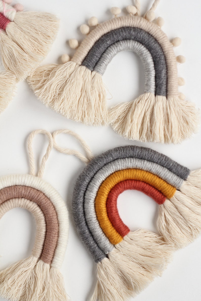 Rainbow Wall Hanging Rainbow Wall Art Nursery Wall Decor Etsy