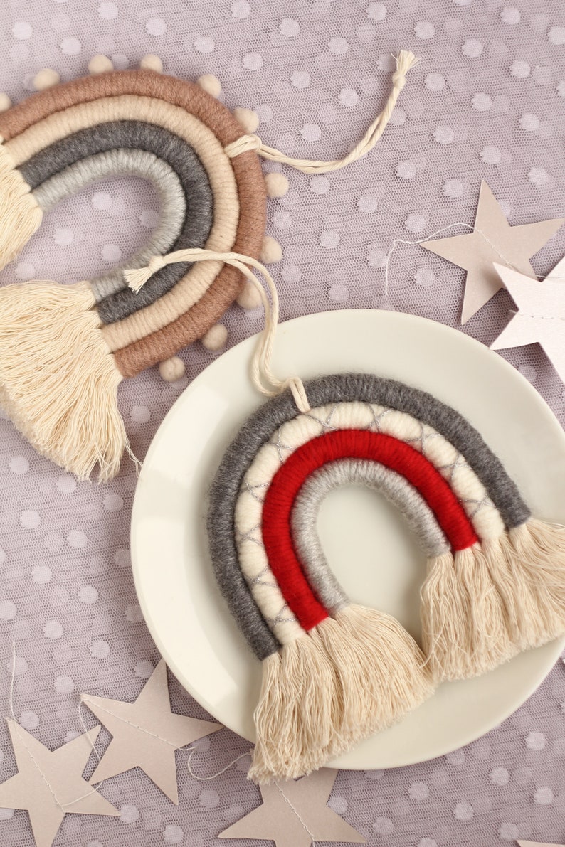 Rainbow Wall Hanging Rainbow Wall Art Nursery Wall Decor Etsy