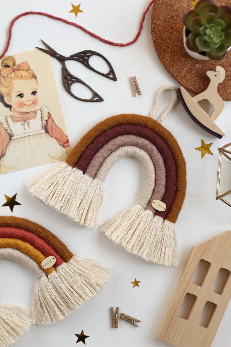 Rainbow Wall Hanging Rainbow Wall Art Nursery Wall Decor Etsy New Zealand