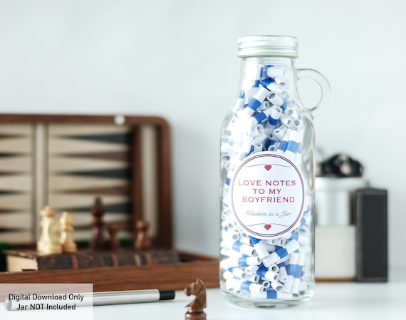 i love you jar for boyfriend