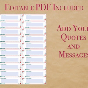 PRINTABLE 365 Quotes for Friendship Jar, Message to Best Friend, DIY ...