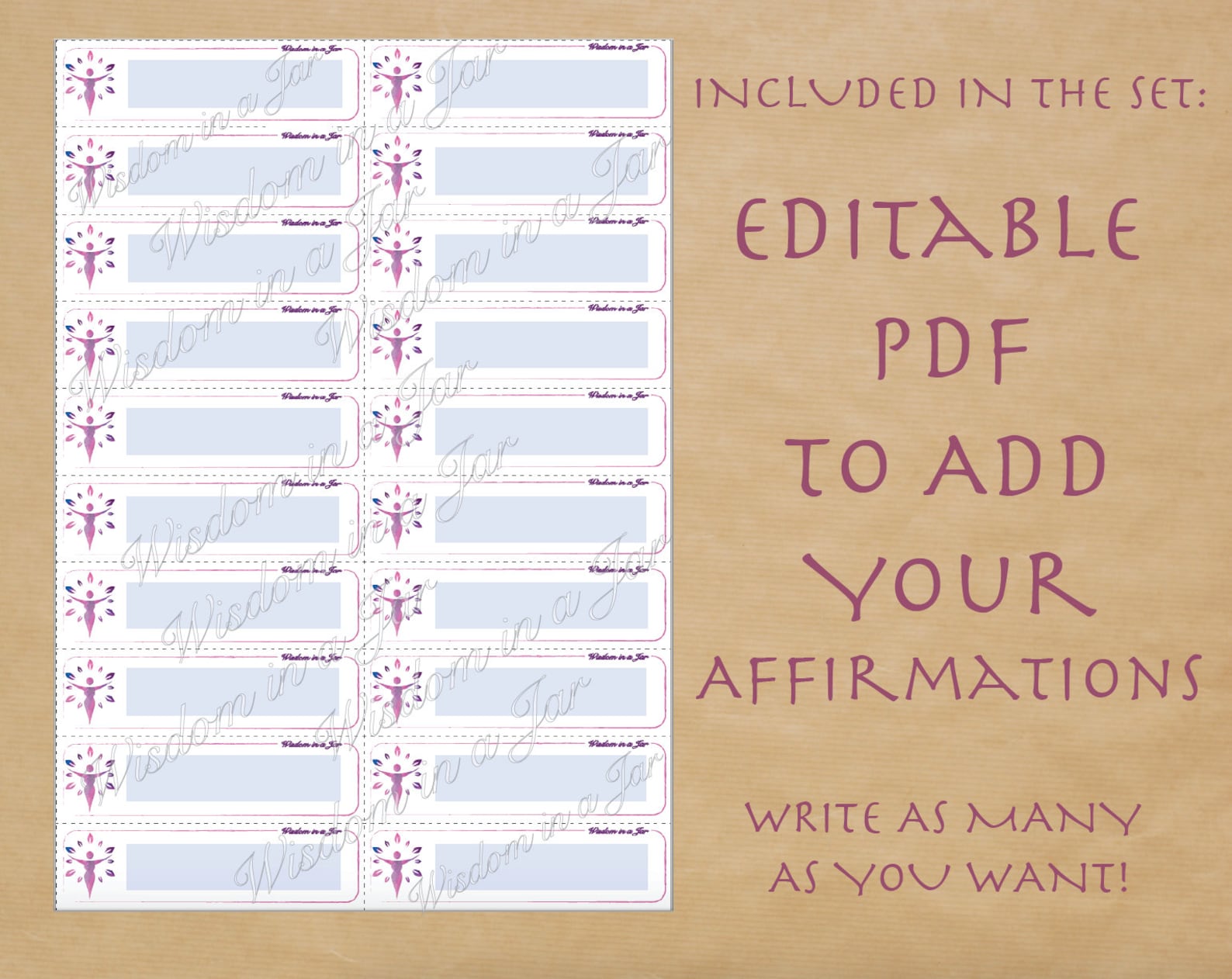 PRINTABLE Positive Affirmations for Woman 365 Quotes Adult - Etsy UK