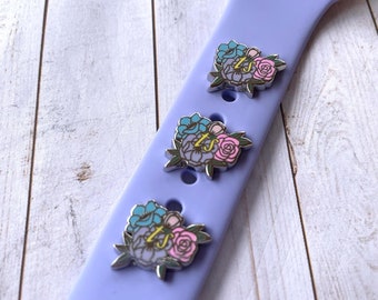TS Enamel Watch Charm