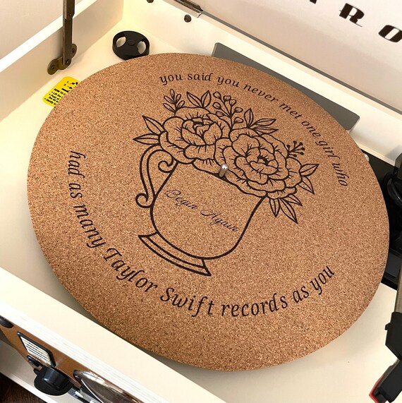 Taylor Swift Slip Mat Vinyl Record Slip Mat Cork Slip Mat Etsy