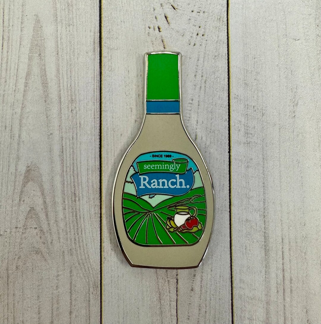 Seemingly Ranch Pin - Funny Pin - Etsy