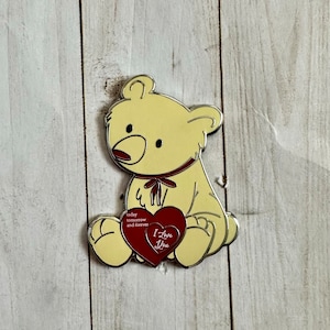 Valentines Day Pin - Teddy Bear Pin