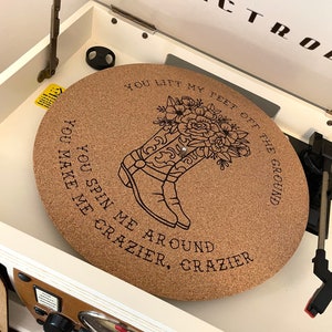 Vinyl Record Slip Mat - Cork Slip Mat  - Fearless Slip Mat