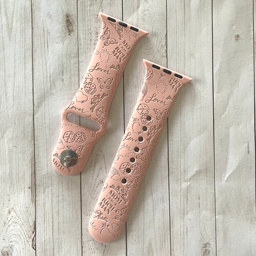 Lover Watch Band Pink Watch Band Smart Watch Band Etsy