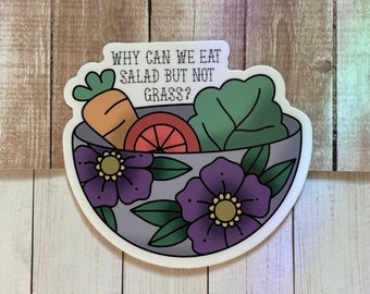 Salad Sticker - Funny Sticker