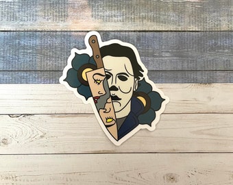Halloween Sticker - Michael Myers Sticker - Horror Sticker