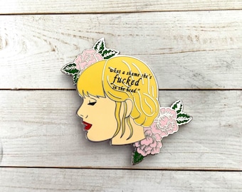 Enamel Pin - Head Pin