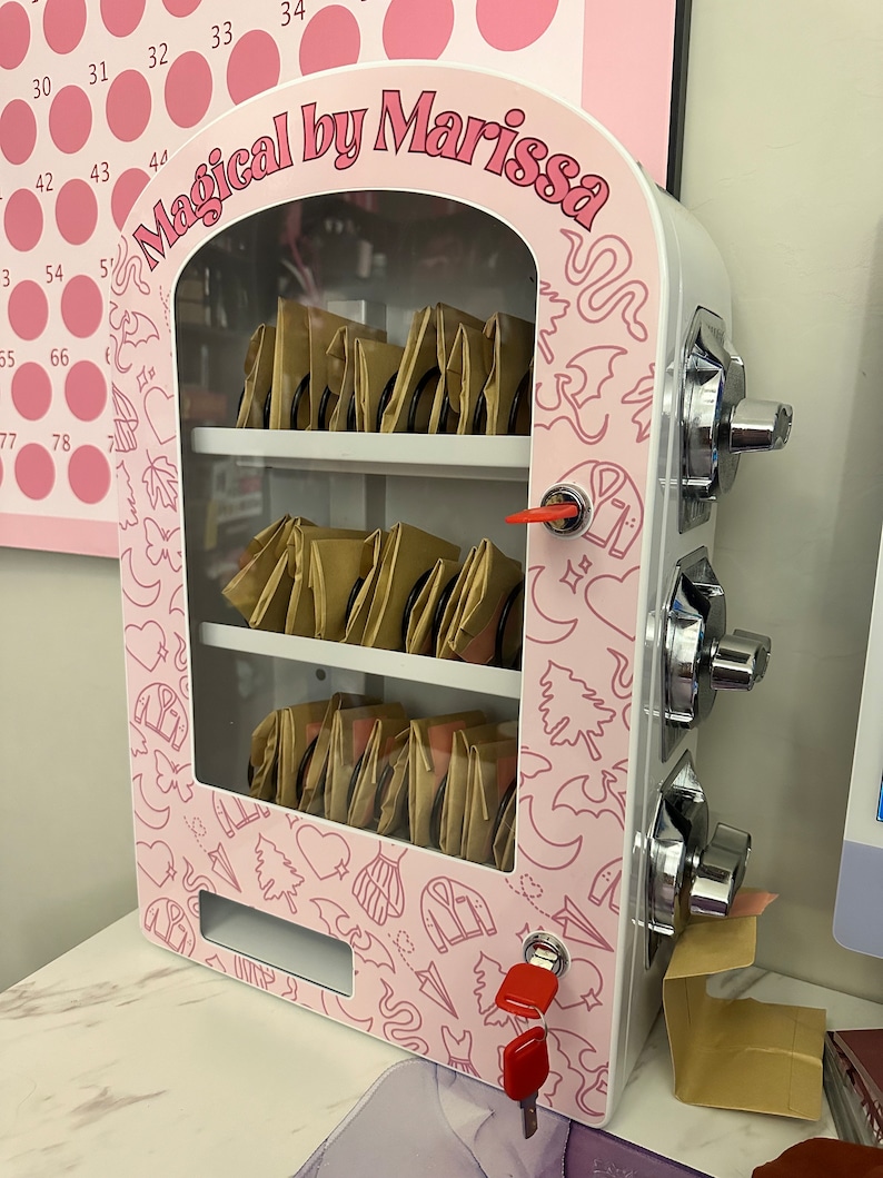 Random Vending Machine Vending Machine - Random Pins - Etsy