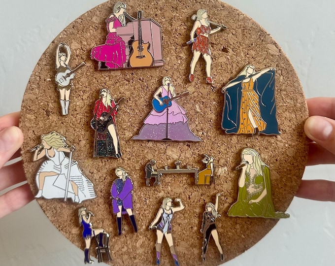 Concert Outfit Enamel Pins