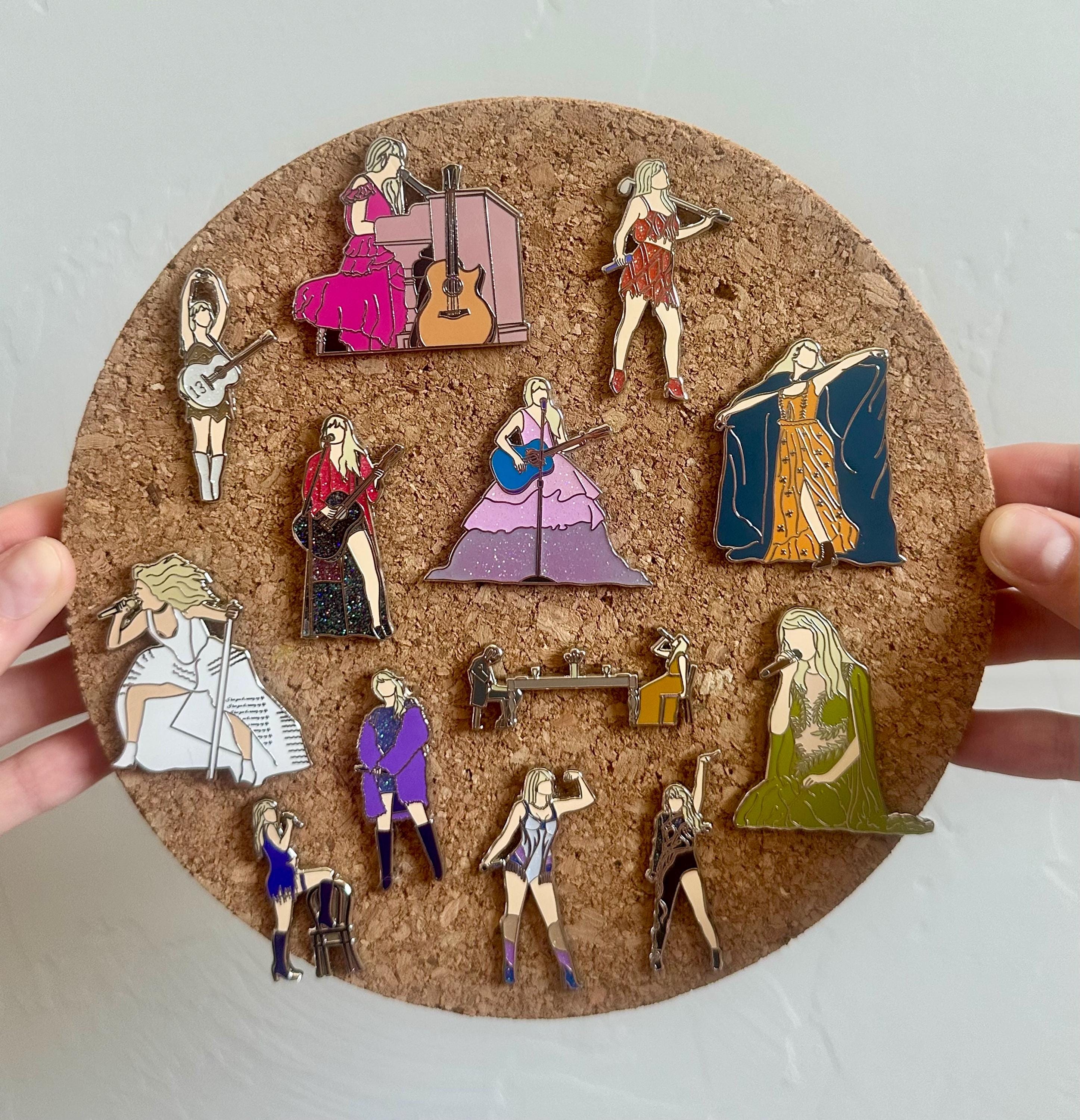 Concert Outfit Enamel Pins