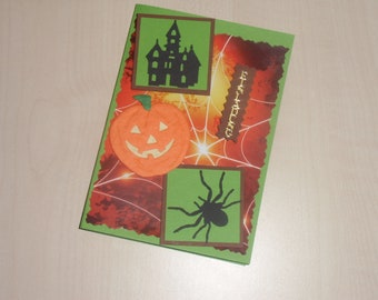 Einladungskarte Halloween, Gruselparty, 5er Packung