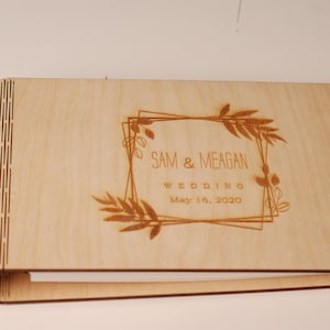 Wooden photo album Wedding Photo Album | Polaroid Guest Book | Wedding Gift | Anniversary Gift for her, him | Gift For Boyfriend, Girlfriend