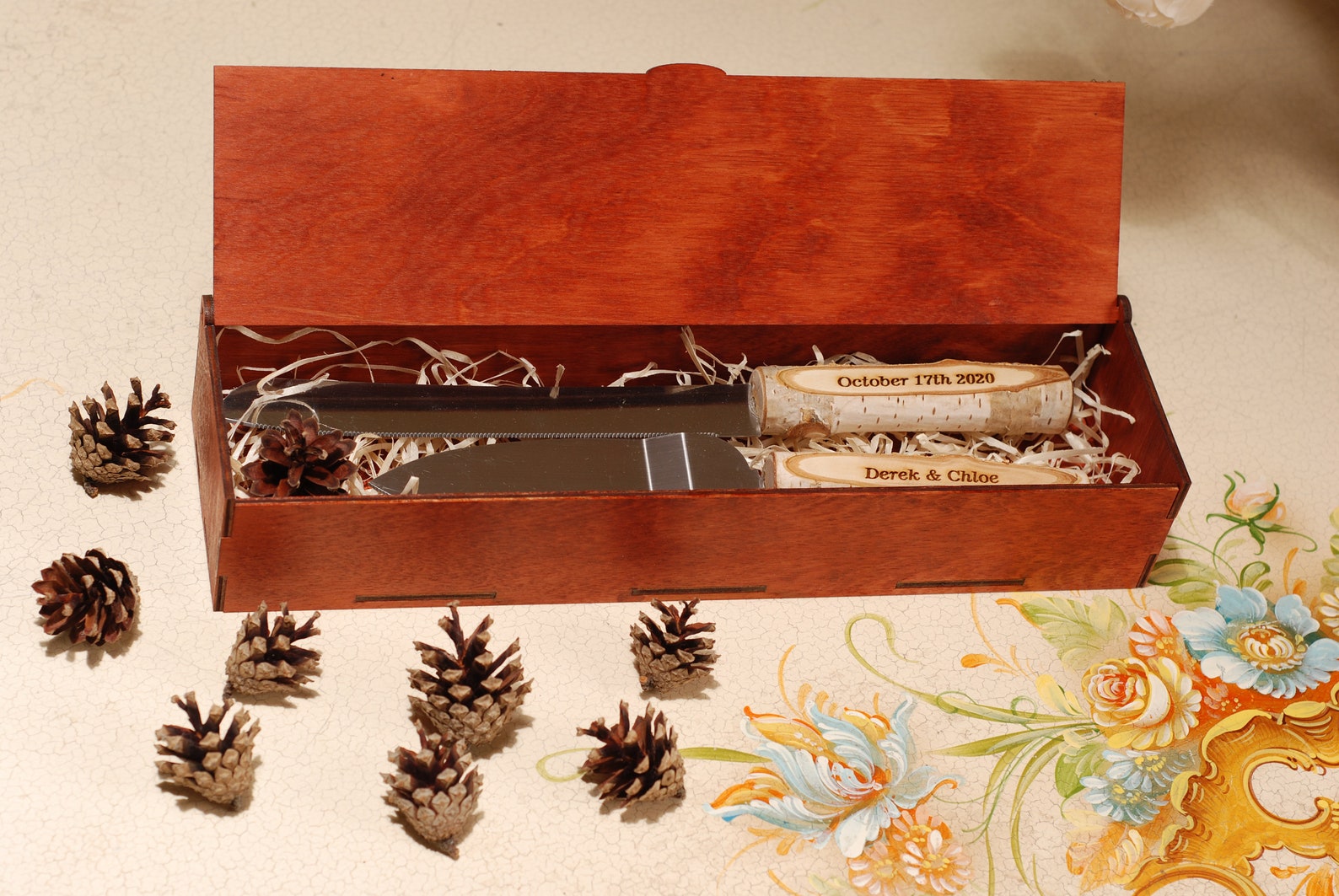 Knife Storage Box Knife Box Box for Wedding Knife Storage Box Etsy