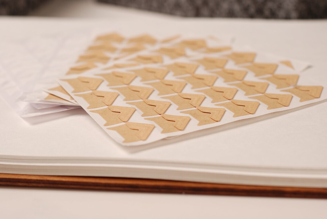 Photo Corner Sticker Photo Album Stickers Photo Corners Photo Etsy