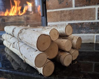 10 Birch sticks. Wood sticks. Birch tree. Decor for fireplace.Craft birch.White birch sticks Decoration birch. decoration logs Craft sticks