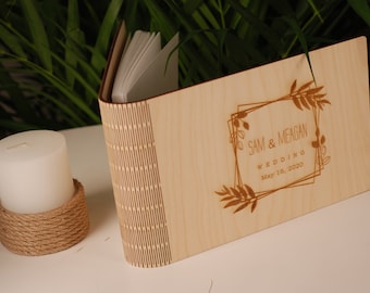 Wooden photo album Wedding Photo Album | Polaroid Guest Book | Wedding Gift | Anniversary Gift for her, him | Gift For Boyfriend, Girlfriend