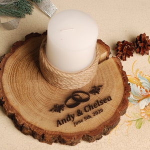 Wedding Candle Rustic Candle Wedding Centerpieces Rustic Wedding