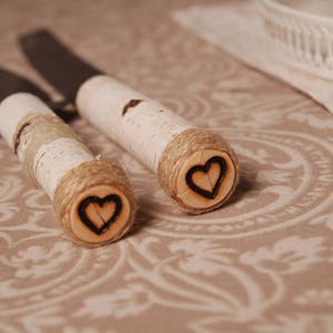 Wedding cake server Wedding knife set Cake knife set Cake serving set Wedding cake knife Wedding serving set Rustic cake server Cake knife