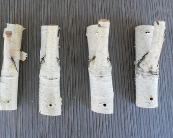 Coat hooks. Wood hooks. Tree Branch Hooks. Birch hooks. Backpack coat hooks. Wall wood hooks, handmade coat racks, Wood Tree Branch Hooks
