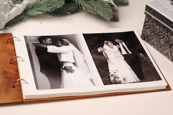 Wood Photo Book Wooden Photo Album Family Photo Album Wood Photo