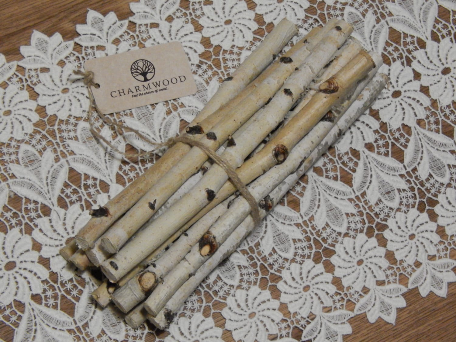 20 White Birch Sticks. Wood Logs. Wedding Birch Decor. White Etsy