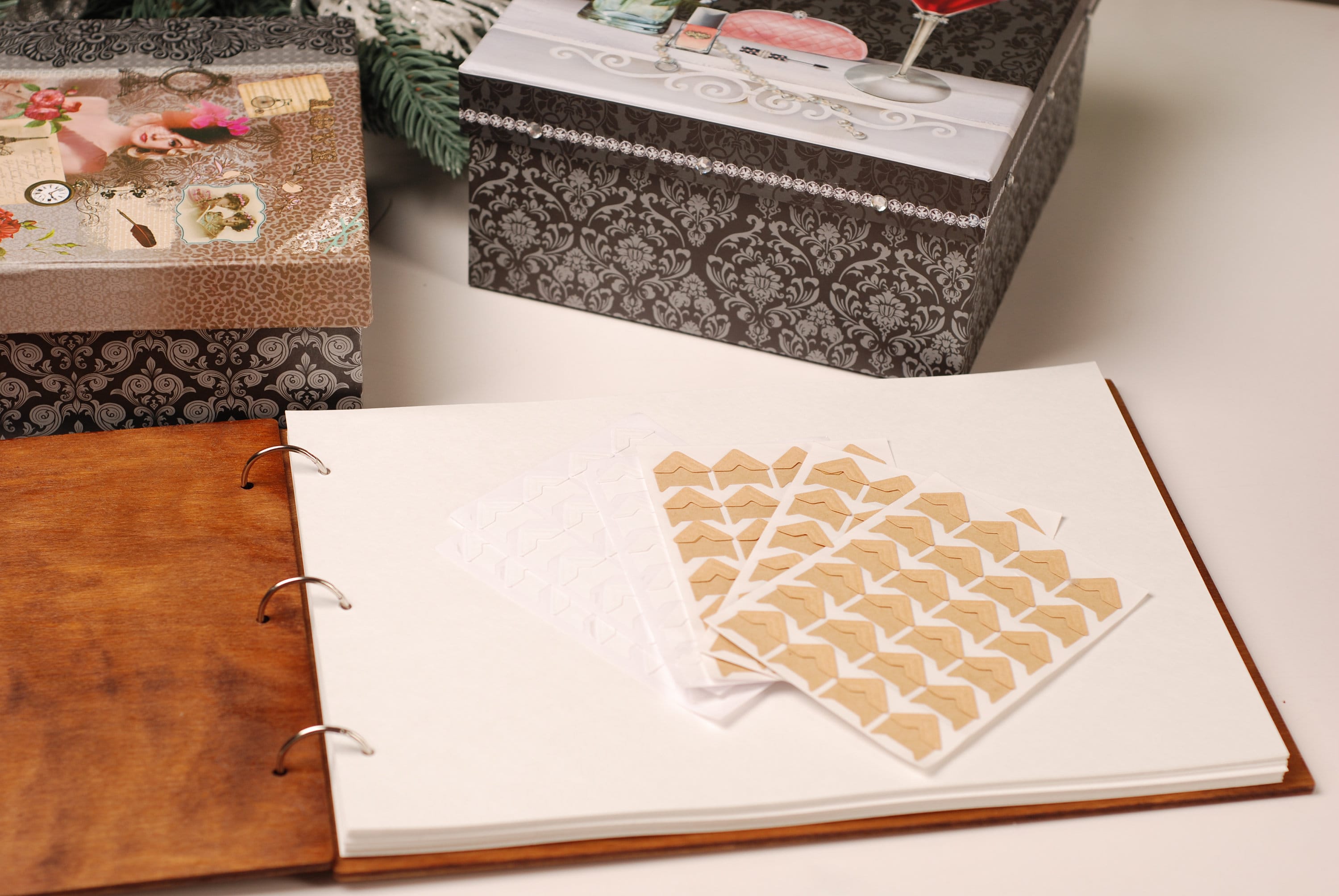 Photo corner sticker Photo album stickers Photo corners Photo Etsy