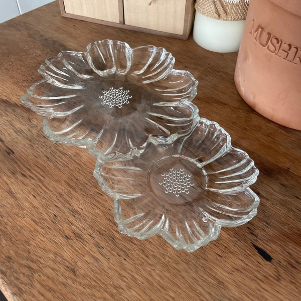 Mid Century Modern Hazel Atlas snack plate