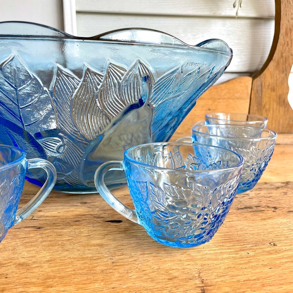Punch Bowl Set Etsy