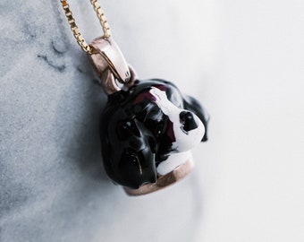 Collar de dijes Cavalier King en plata 925 para regalarle.