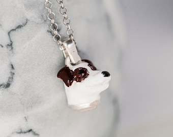 Collar Charms Jack Russell plata 925