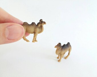 tiny plastic camels