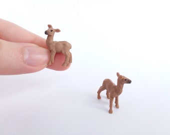 miniature woodland animal figurines