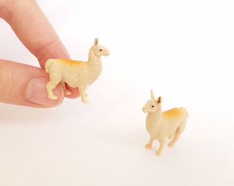 plastic llama figurine