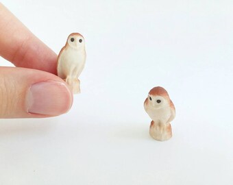 mini stuffed owls