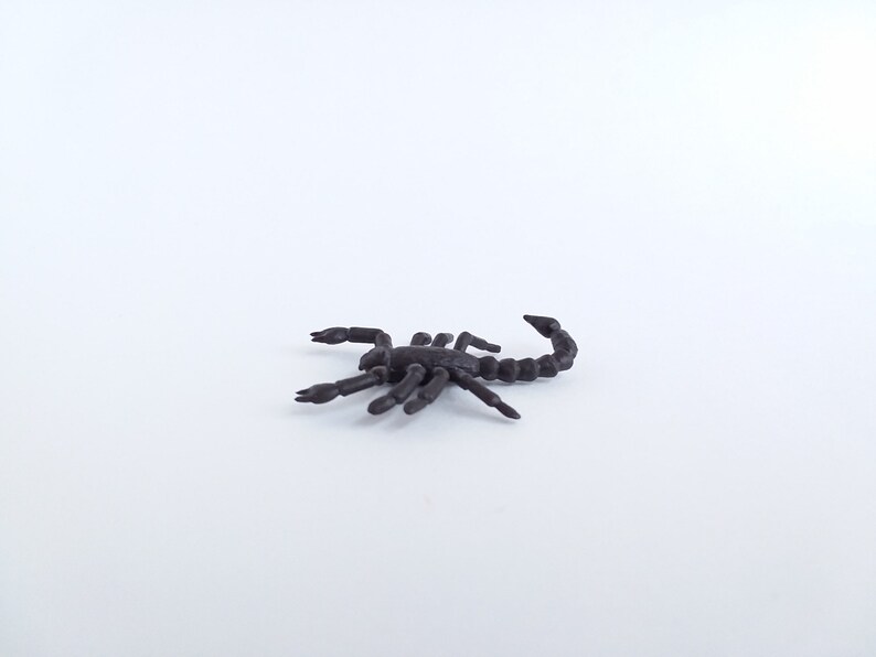 Tiny Scorpion Figurine Soft Plastic Bug for Fairy Garden - Etsy