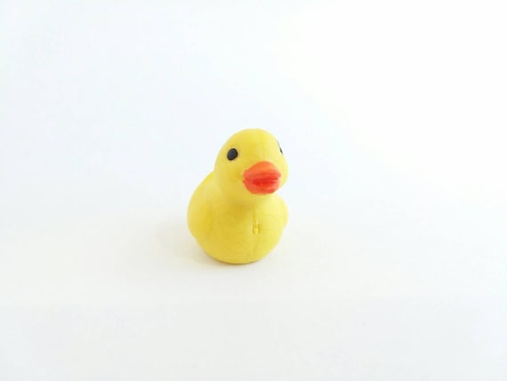 50 Pcs Ornements De Canard Du Chapeau Noël Figurines Petits Animaux Mini Résine