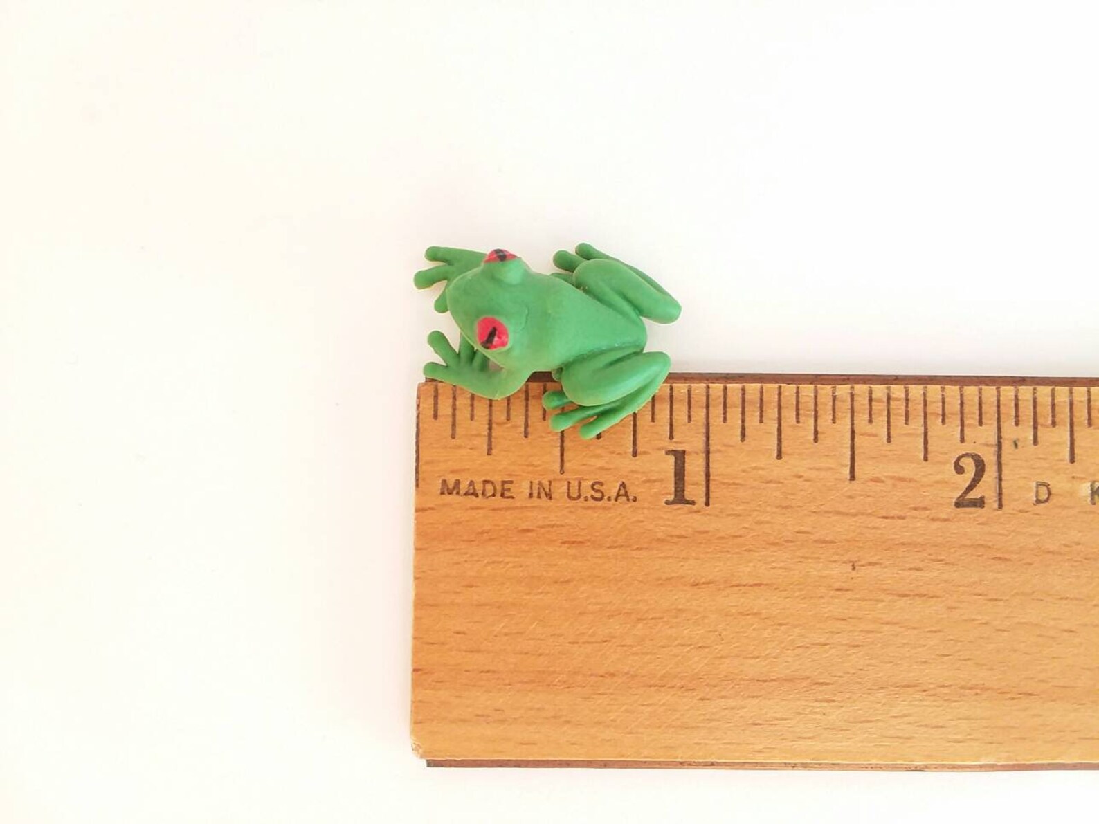 Tiny Tree Frog Figurine Soft Plastic Animal for Fairy Etsy