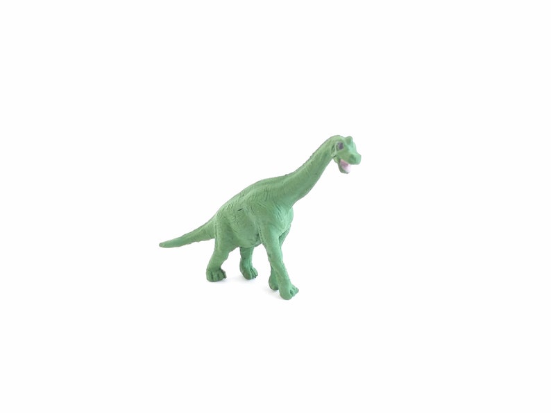 Tiny Brachiosaurus Figurine Soft Plastic Dinosaur for Fairy | Etsy
